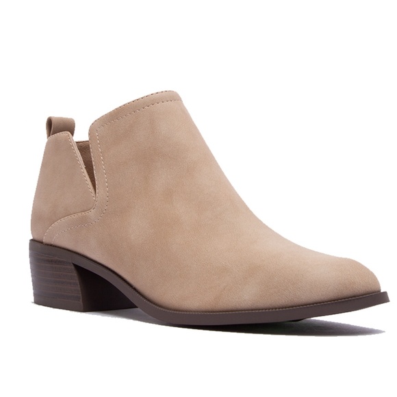 Taupe Bootie - Picture 1 of 2